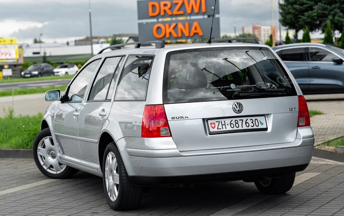 Volkswagen Bora cena 11700 przebieg: 283000, rok produkcji 2003 z Poręba małe 596